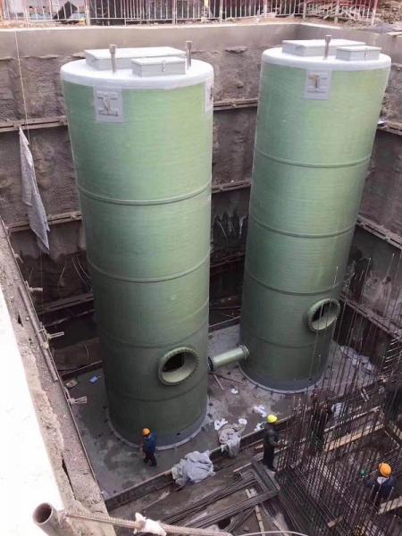 甘肃重庆OPPO智能生态科技园安装一体化污水提升泵
